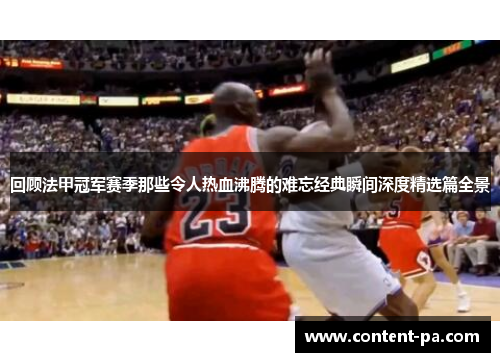 回顾法甲冠军赛季那些令人热血沸腾的难忘经典瞬间深度精选篇全景