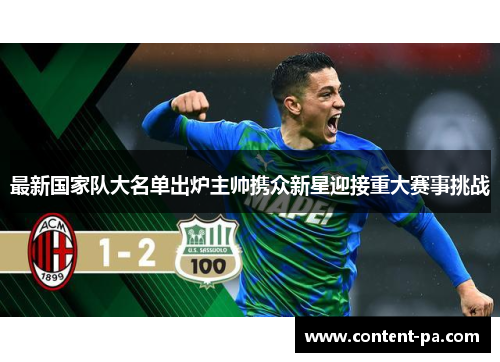最新国家队大名单出炉主帅携众新星迎接重大赛事挑战 最新国家队大名单出炉主帅携众新星迎接重大赛事挑战
